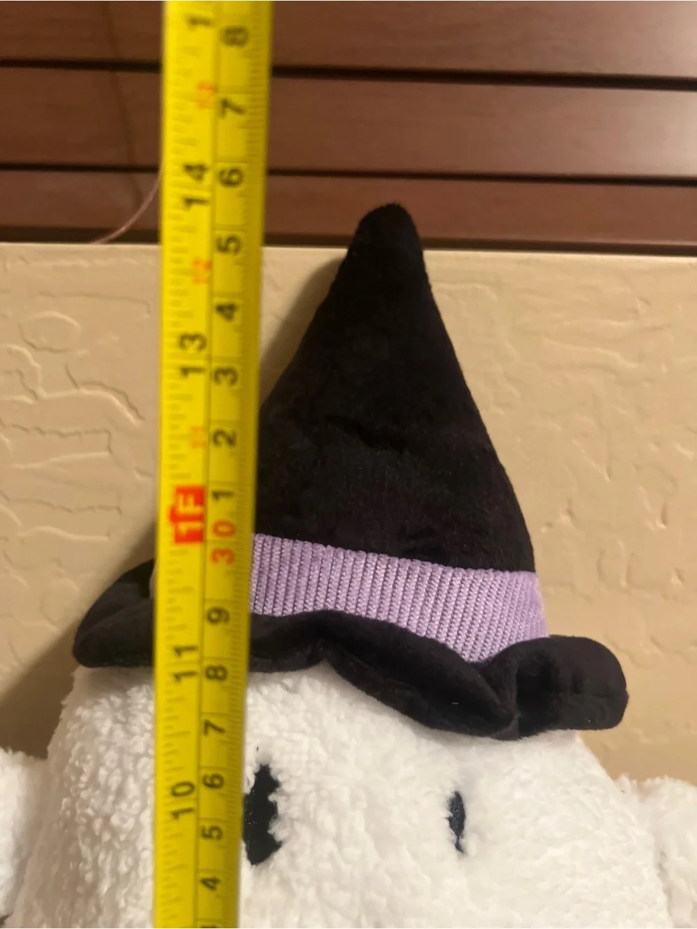 Target Hyde and Eek Halloween Ghost Witch Hat Throw Pillow Sherpa NWT